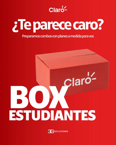 Box Estudiantes de Claro y 3G Soluciones