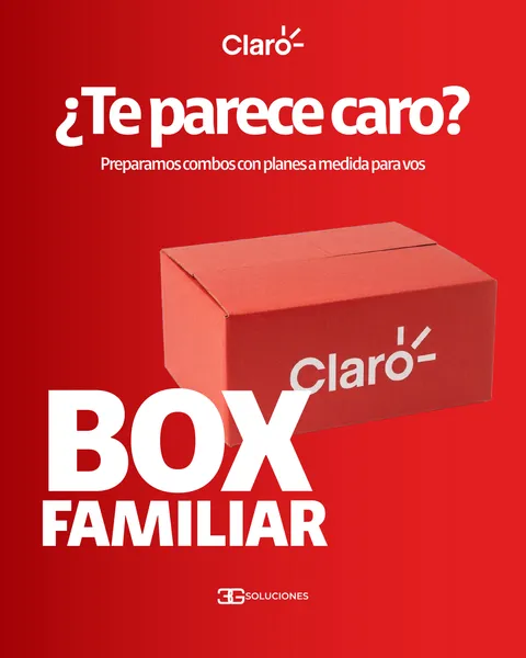 Box Familiar de Claro y 3G Soluciones