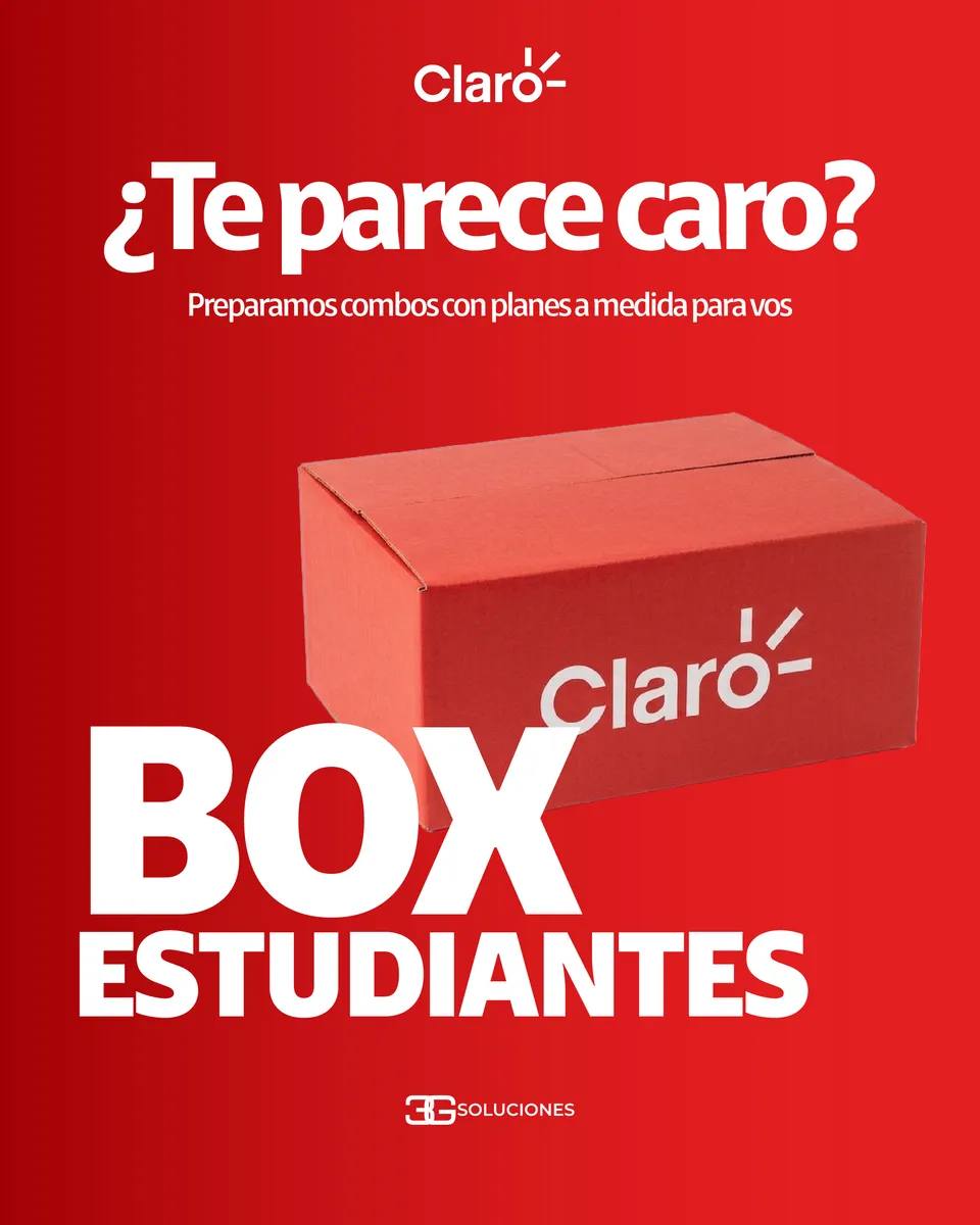 Box Estudiantes de Claro y 3G Soluciones